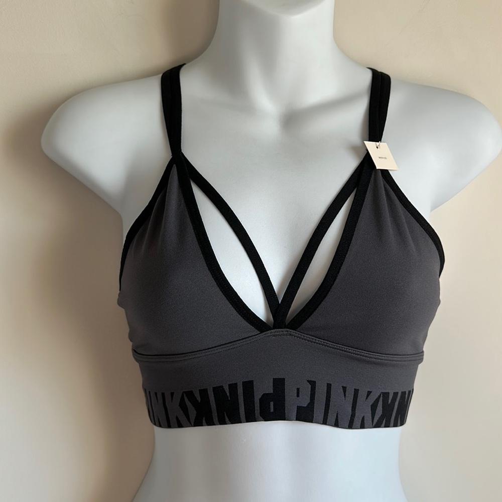 Victoria’s Secret Cool & Comfy Strappy Bralette - Gray